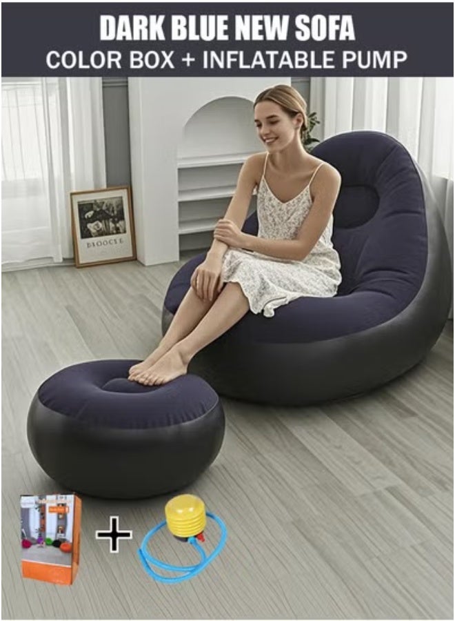 Generic Lazy person sofa - bedroom single person sofa - living room tatami - small space recliner - leisure seating cushion  - Image 2