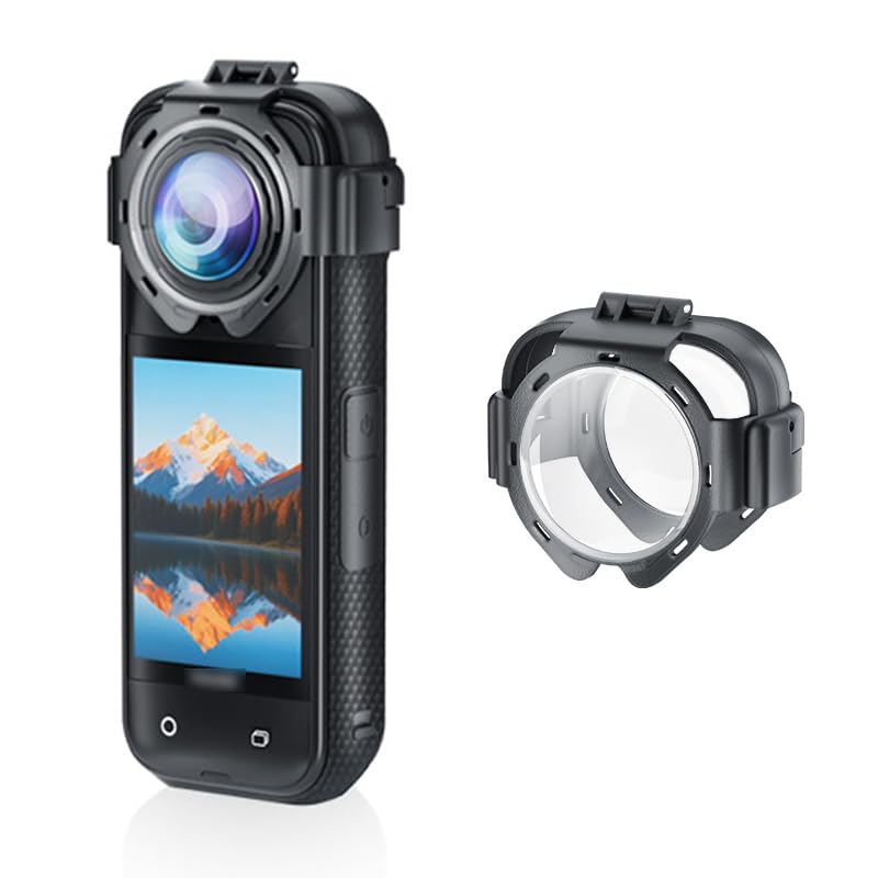 Sruim Insta 360 X5 Lens Guard Protective Cover Optical Glass Lens Protector for insta360 X5 Accessories - Image 1