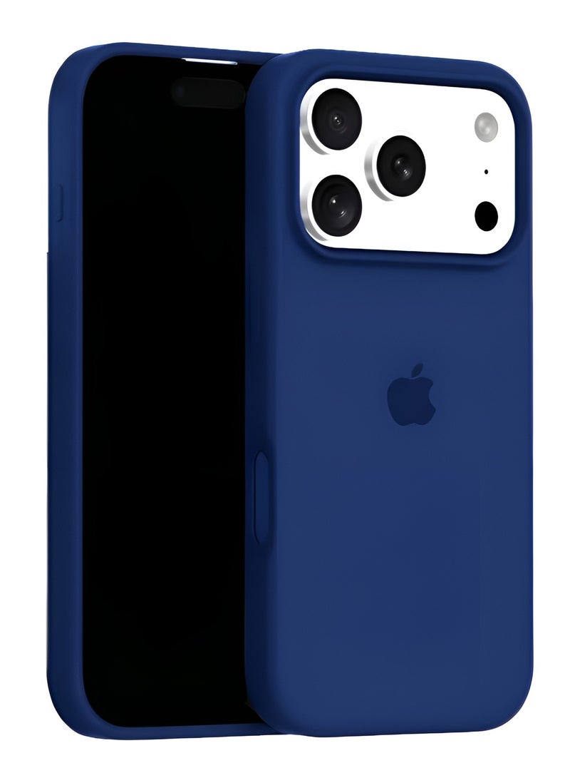 iPhone 17 Pro Max Case Liquid Soft Silicone iPhone 17 Pro Max Cover Anti Scratch with Inside Microfiber Lining Shockproof Protective Phone Case for iPhone 17 Pro Max - Image 1