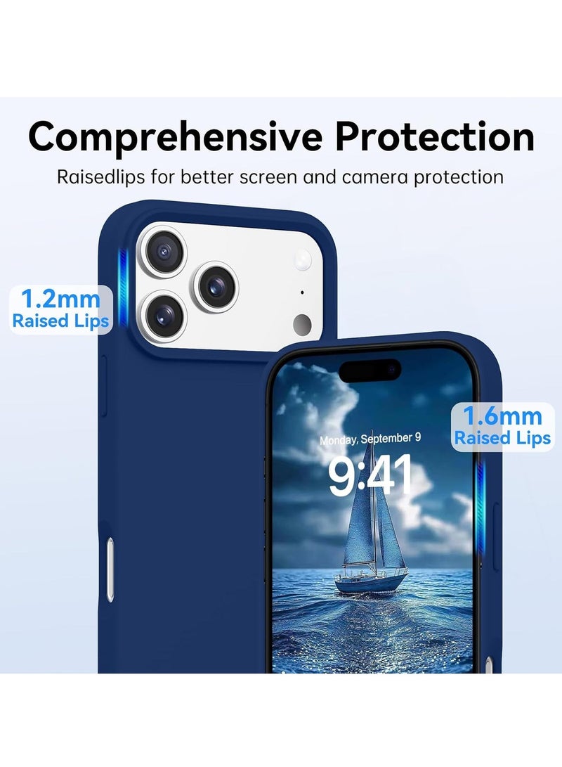 iPhone 17 Pro Max Cover Liquid Silicone Protective Case with Inside Microfiber Lining - Image 4