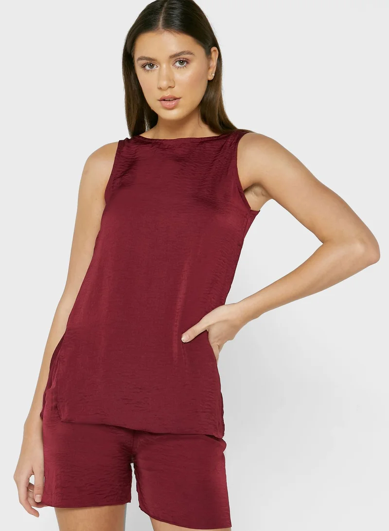 Urban Undress Sleeveless Top & Pyjama Set