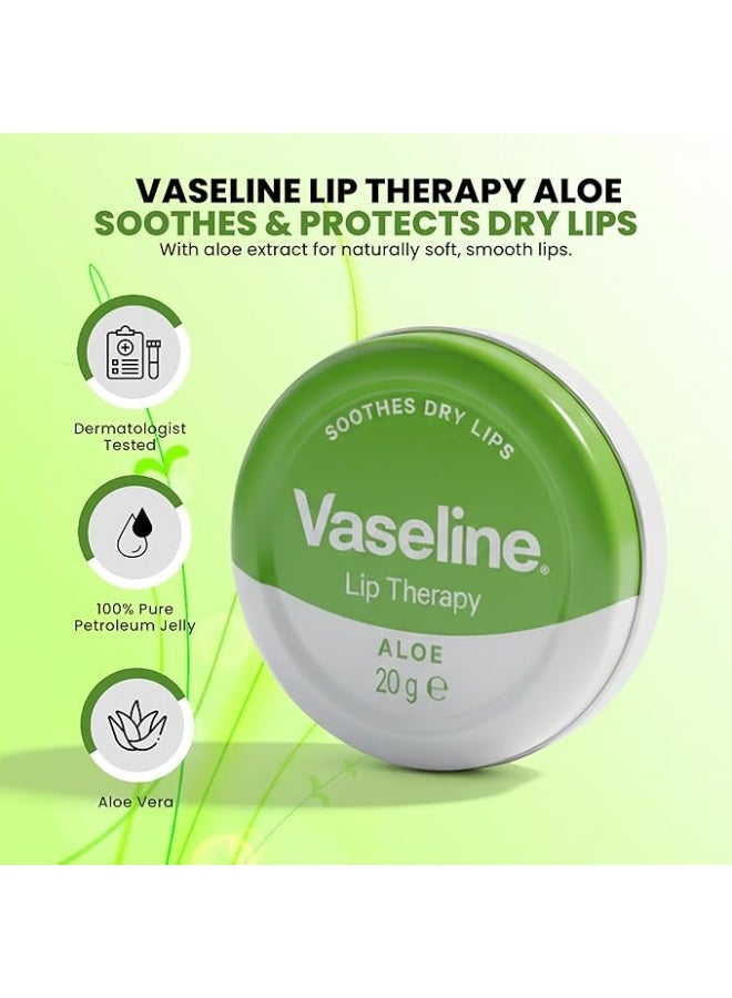 Vaseline Lip Therapy Aloe – Lip Balm 20g - Image 2