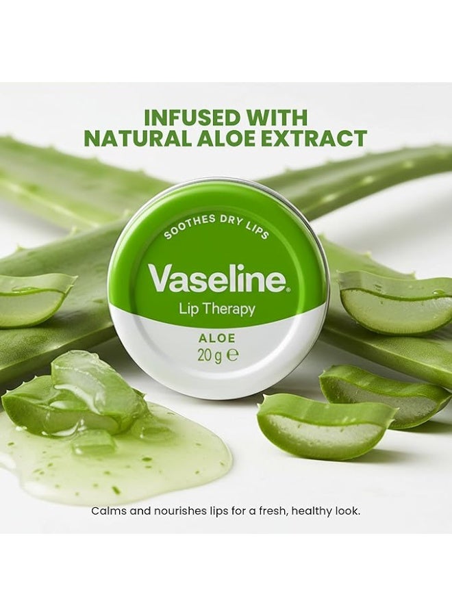 Vaseline Lip Therapy Aloe – Lip Balm 20g - Image 3
