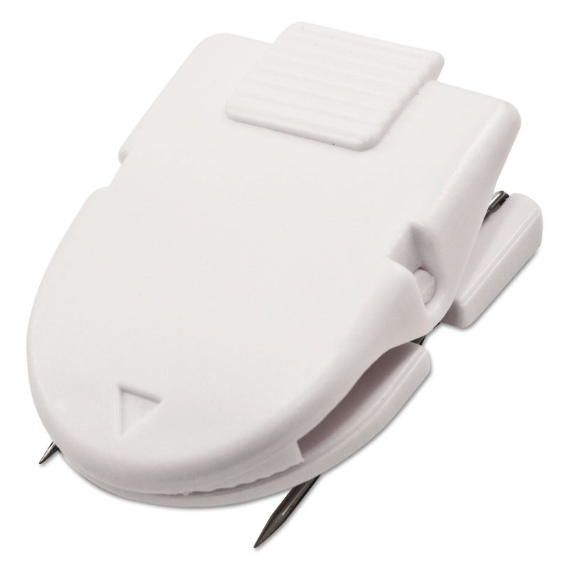 Advantus 75342 Panel Wall Clips for Fabric Panels, Standard Size, White, 50/Box - Image 1