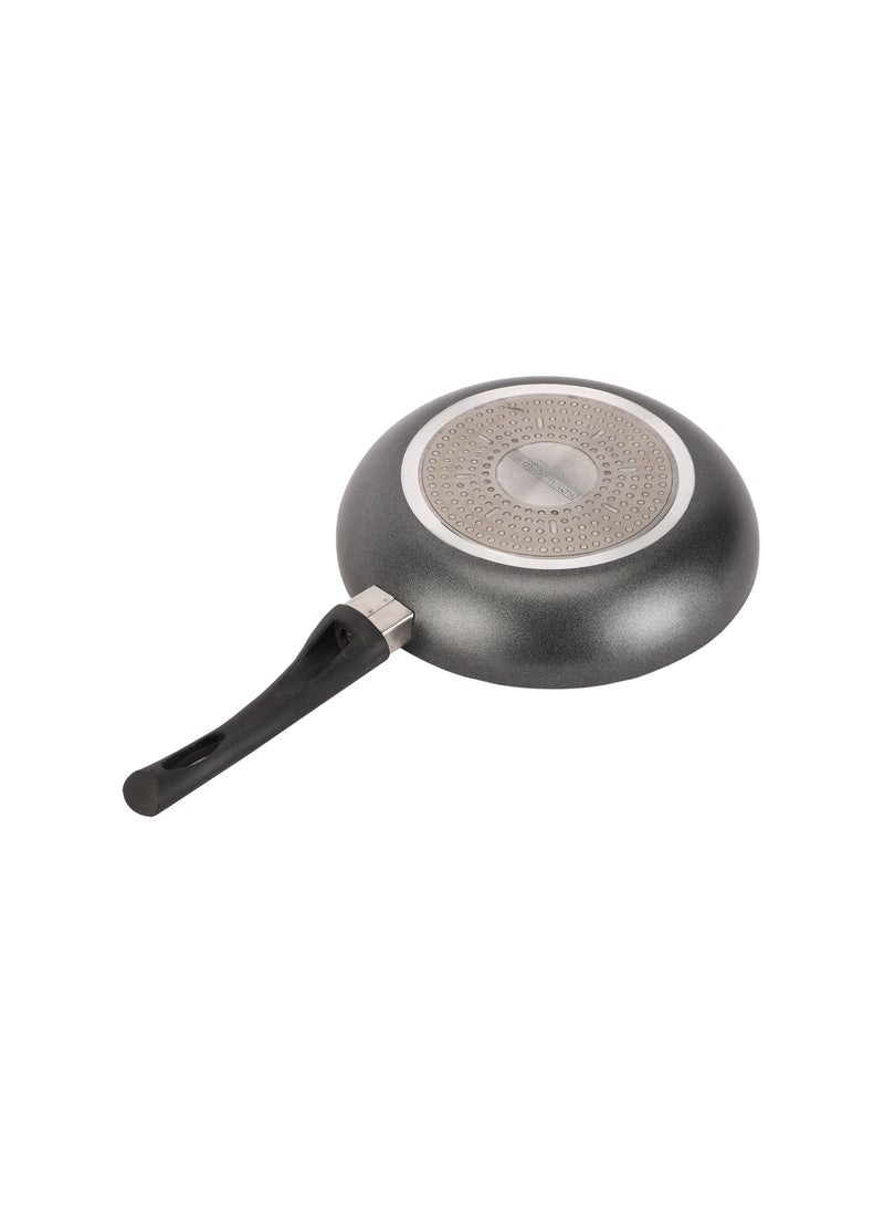 Royalford 26 CM Nonstick Frypan- RF12101| Strong Press Aluminum Body With Non-Stick Coating And Heat Resistant Bakelite Handle Multicolor - Image 3
