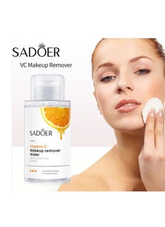 SADOER SADOER 300ml vitamin c makeup remover water skin moisturizing eye eyelash lip face makeup removing liquid  - Image 2