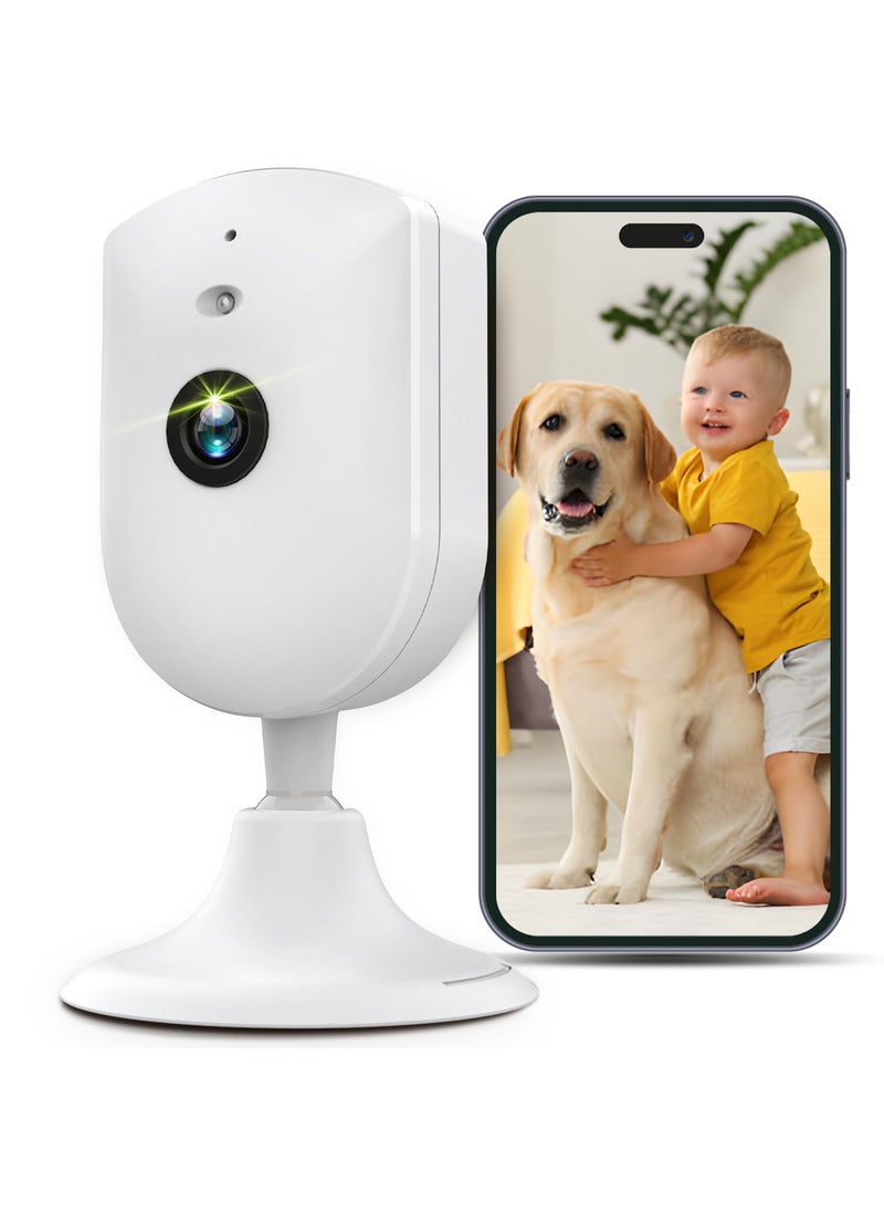 Vimtag Vimtag 812E 4MP CCTV Camera for Home 2.5K WiFi Security Camera for Shop Indoor Room Door Baby Pet Night Vision 2-Way Audio AI Motion Cloud Storage/SD Card Support 2 Years Warranty  - Image 1