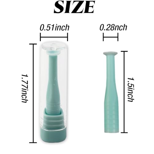 ROYHOO 15PCS Hard Contact Lens Remover RGP PlungerInserter for Soft Hard Lenses Contact Lens Remover (Multicolor) - Image 2