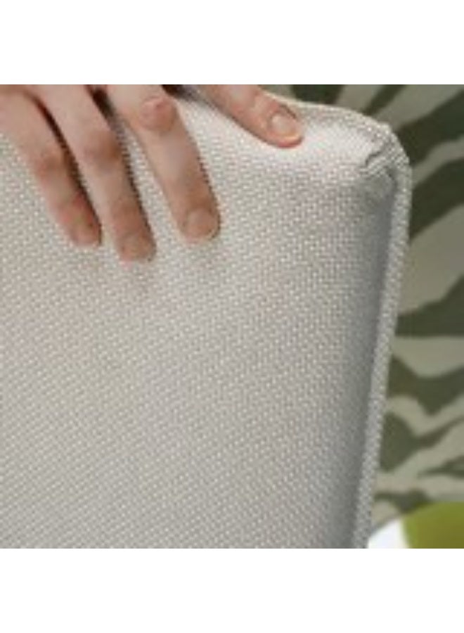 غطاء كرسي باللون البيج الفاتح - Image 3