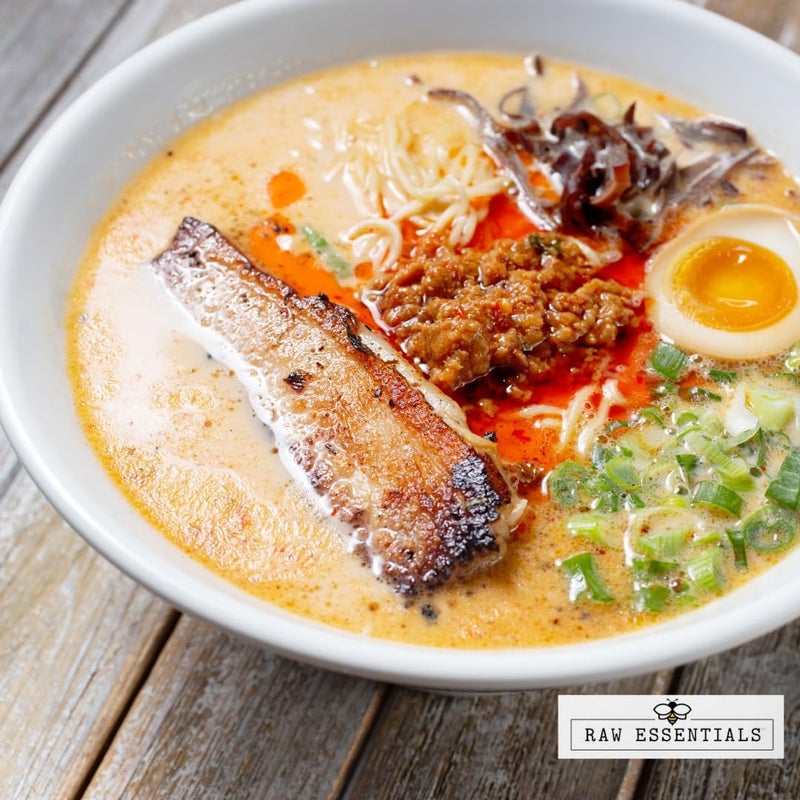 Raw Essentials Spicy Chicken Bouillon - Savory Seasoning Blend for Soups, Ramen, and Pho - 11 Ounce Bottle - Image 4