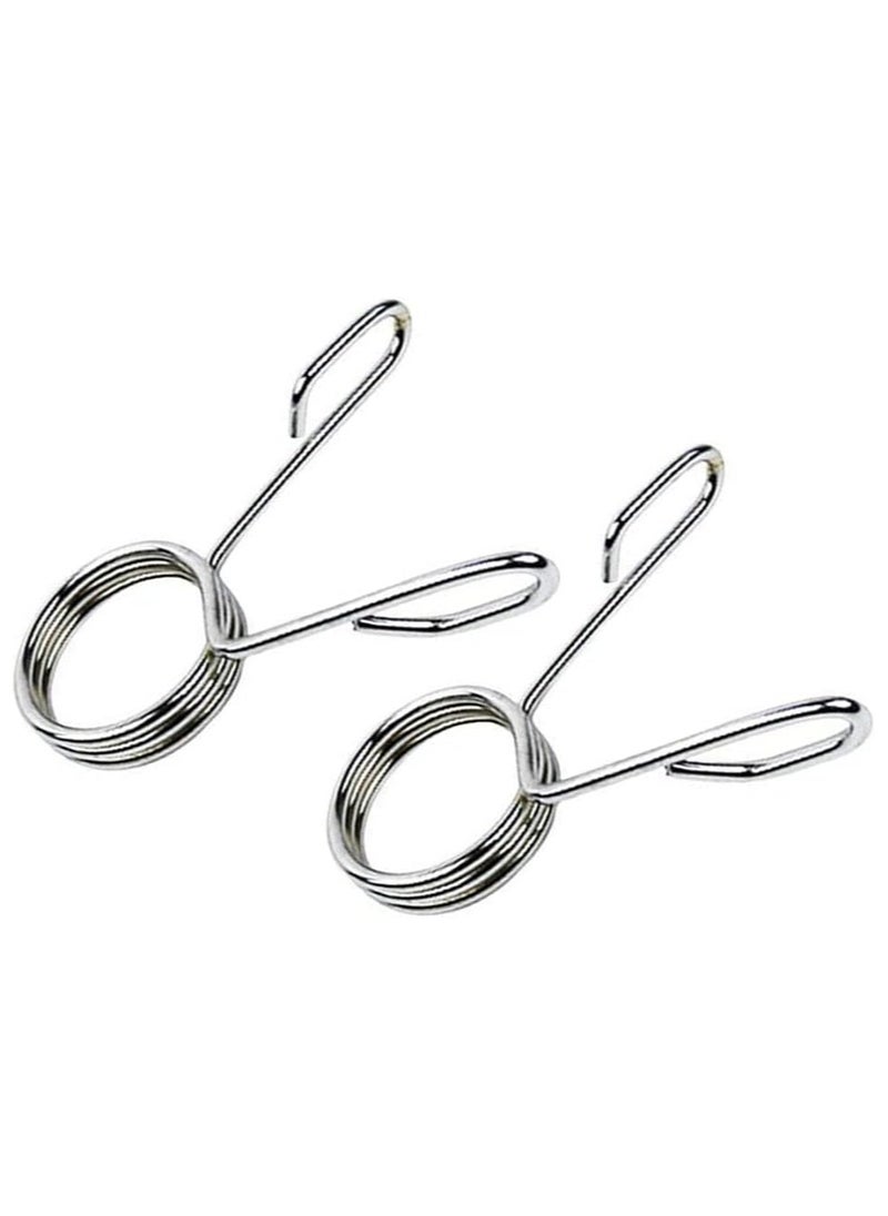 Generic - SUPRO Spring Gym Lock, Rod Lock for Dumbbells' Barbell Collor Clips clamp - Image 1