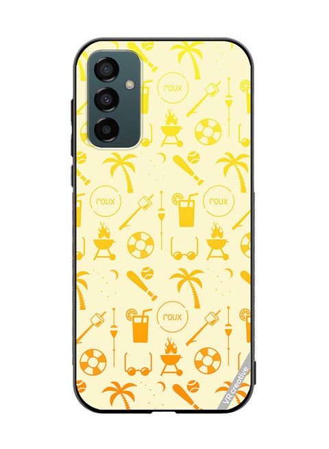 Protective Case Cover For Samsung Galaxy F23 Chill Summer Pattern Design Multicolour
