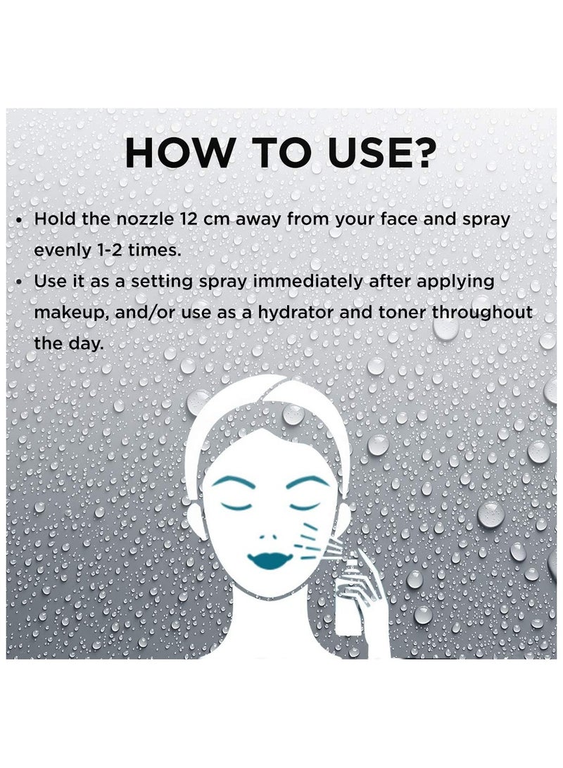 Colorbar Stay The Day Finishing Mist, 100 ml | Hydrates and tones skin | Soothing formula that instantly lifts dull, dry skin. - Image 4