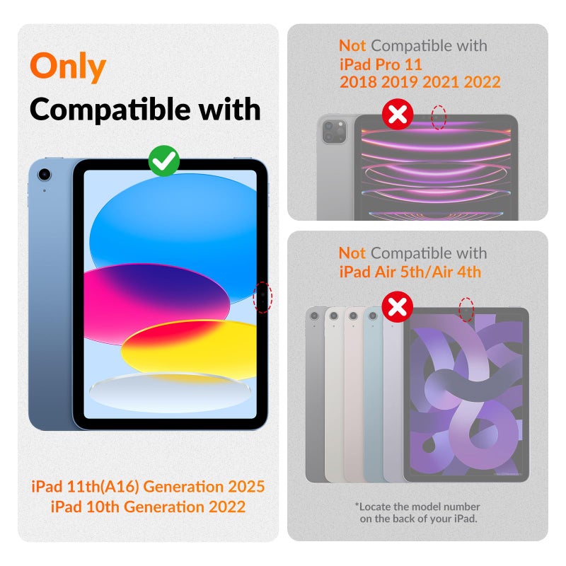 KCT 2 Pack Paperfeel Screen Protector for iPad 11th A16 2025 (11 inch) / iPad 10th Generation 2022 (10.9 inch) with AlignGuard Pro Tray, Write as Real Paper, High Sensitivity, Anti Glare - Image 2