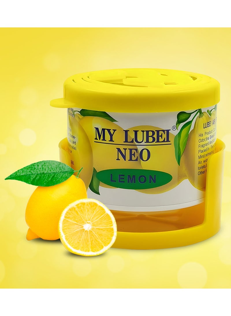 معطر جو طبيعي برائحة الليمون من ماي لوبي نيو يدوم طويلاً للسيارة والمكتب والمنزل 90 جرام - Image 1