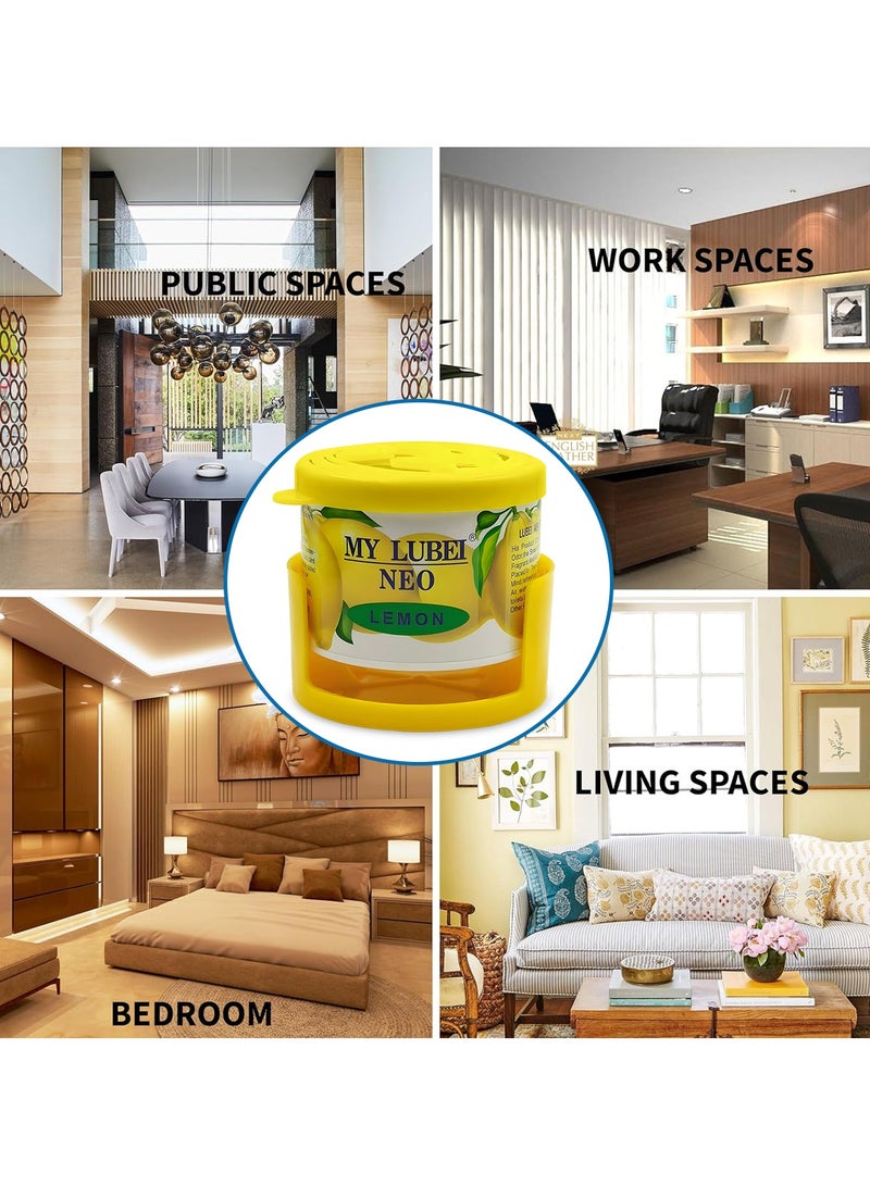 معطر جو طبيعي برائحة الليمون من ماي لوبي نيو يدوم طويلاً للسيارة والمكتب والمنزل 90 جرام - Image 3