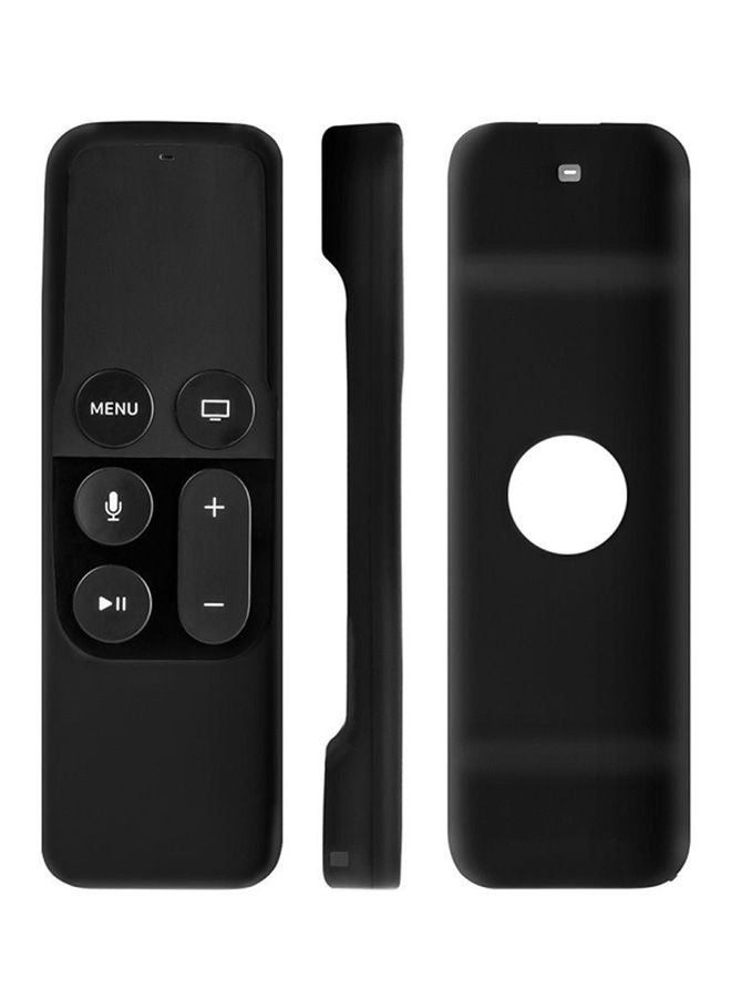 NIBEMINENT Remote Controller Cover For Apple 4th Gen Series TV Black 