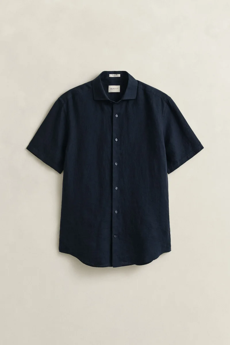 GANT  Linen Short Sleeve Shirt for Men | Best Price UAE