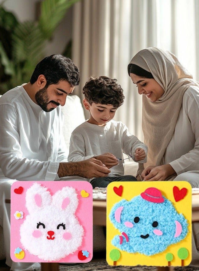 8 pcs DIY Kids Doll Sewing Craft Kit for Early Education Toys - Image 4