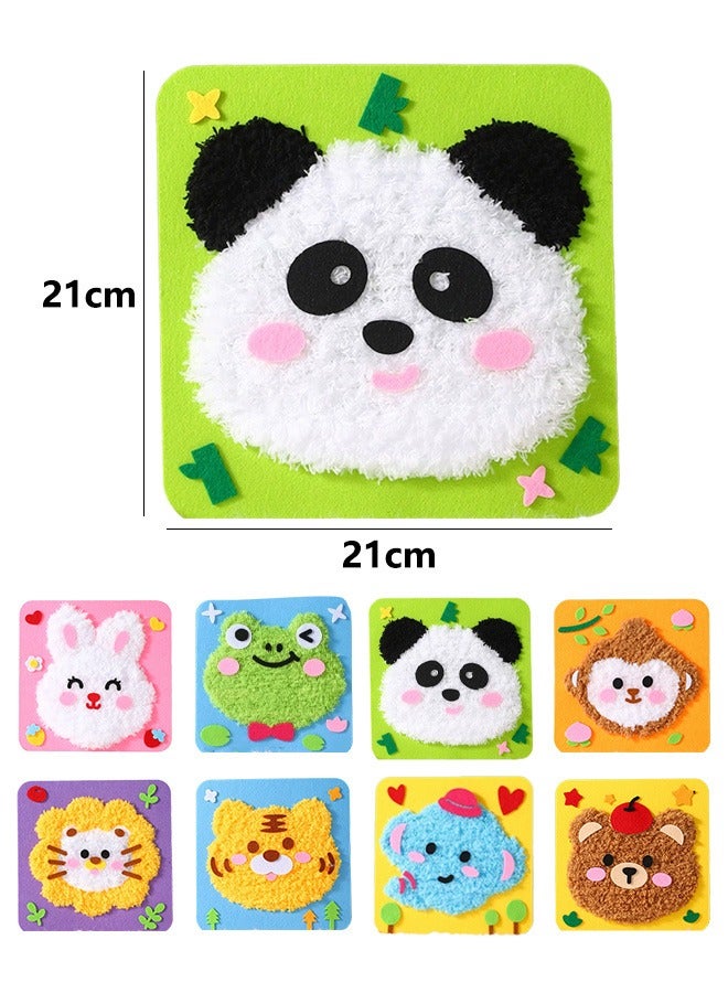 8 pcs DIY Kids Doll Sewing Craft Kit for Early Education Toys - Image 5