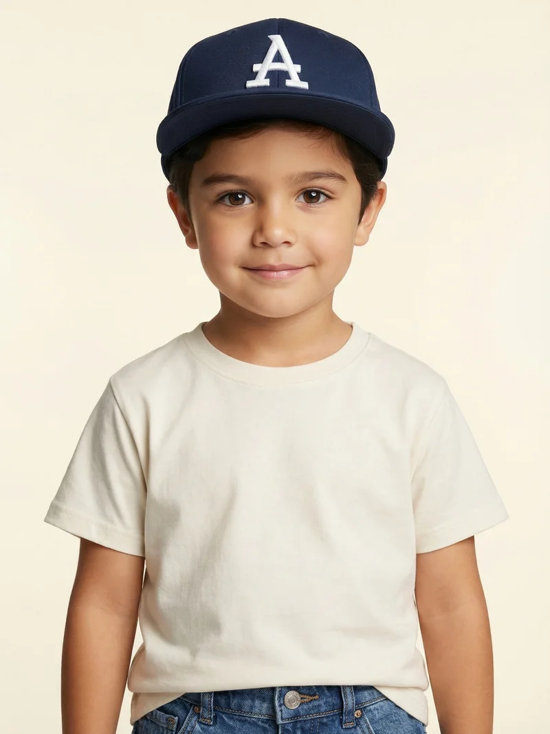 نوتيناتي Nautinati Boys' 100% Cotton Pack of 3 Solid Essentials Crew Neck T-shirts