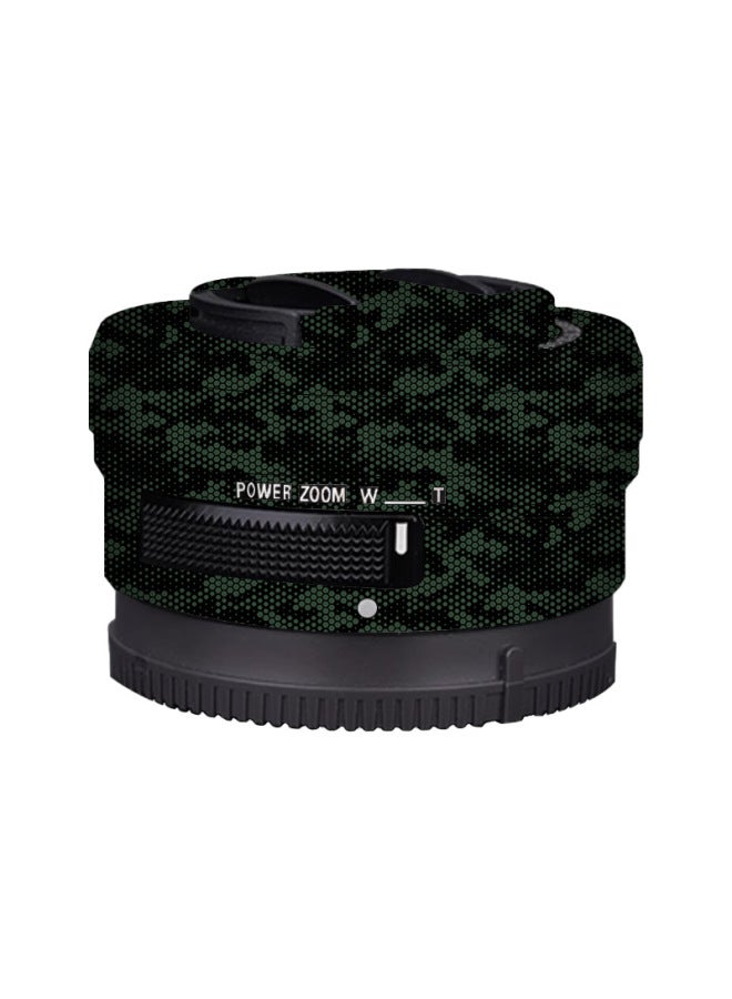 general Walking Donkey For Sony E16-50 Lens Film E1650 Sticker Protective Film All-inclusive Sticker Skin Color Leather-Color:black And White Triangle - Image 3