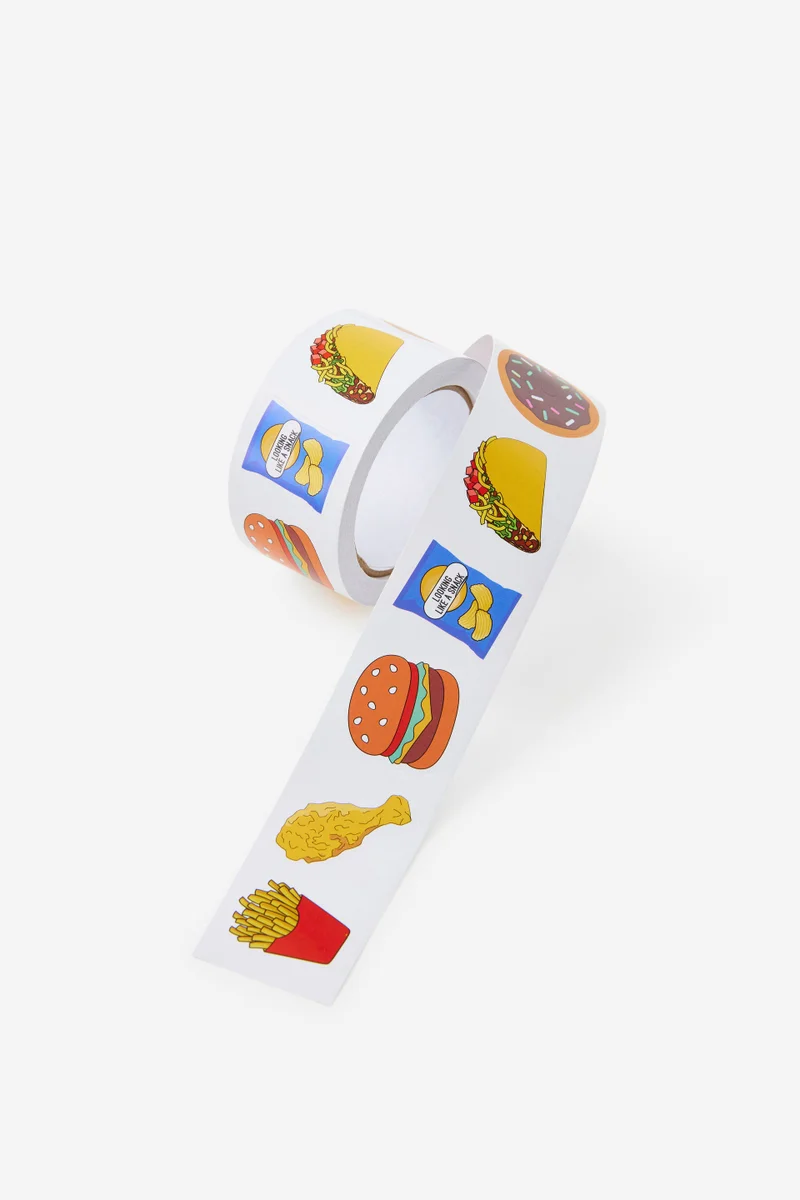 Typo ROLL OF STICKERS