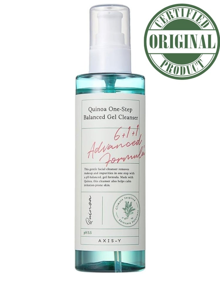 AXIS-Y Quinoa One-Step Balanced Gel Cleanser for Clear & Balanced Skin - Image 1