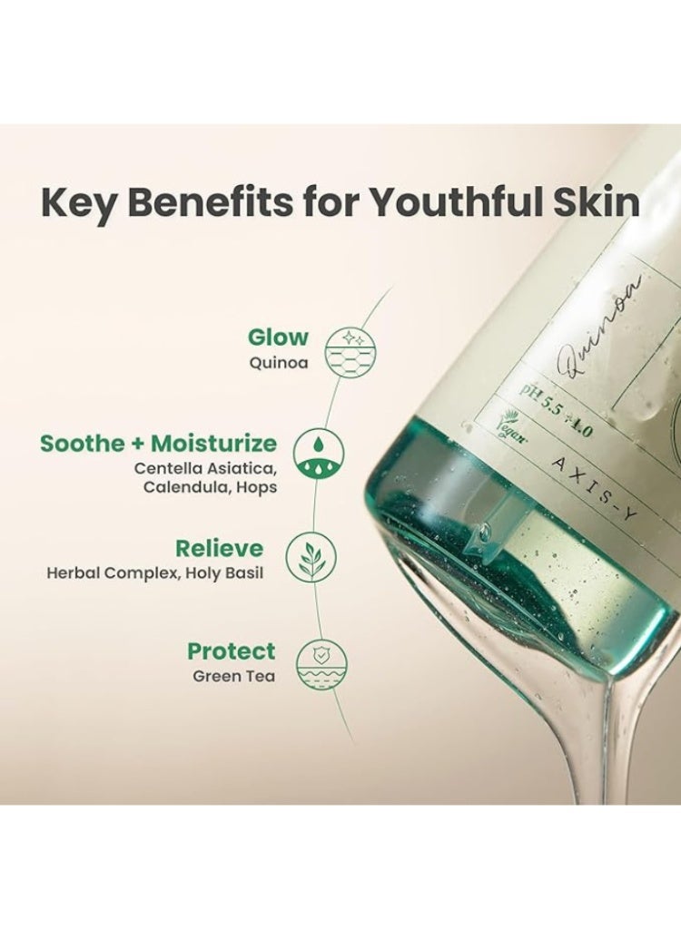 AXIS-Y Quinoa One-Step Balanced Gel Cleanser for Clear & Balanced Skin - Image 4