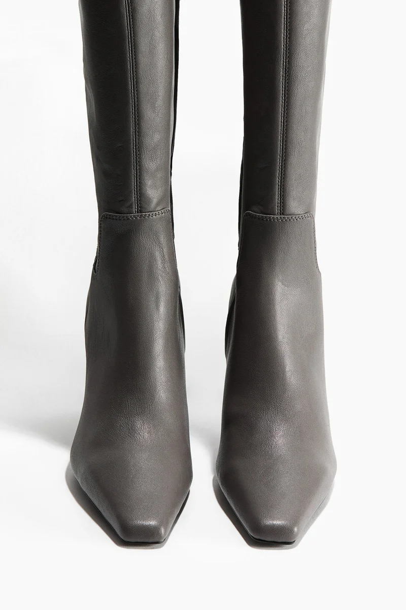 H&M Thigh-high sock boots