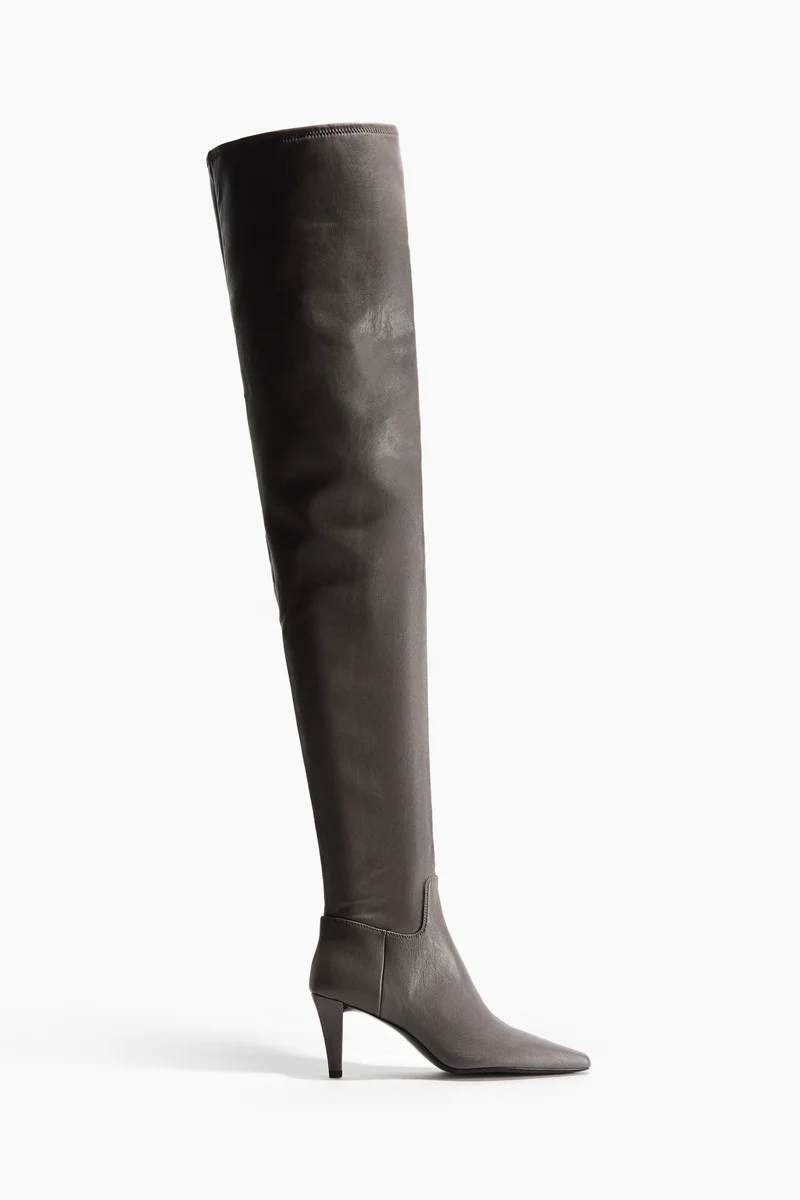 H&M Thigh-high sock boots