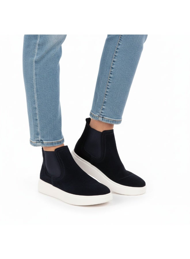 إيتاليانو حذاء رجالى مريح مصنوع من شمواه جلد طبيعى مع نعل رابر تركي - Image 4