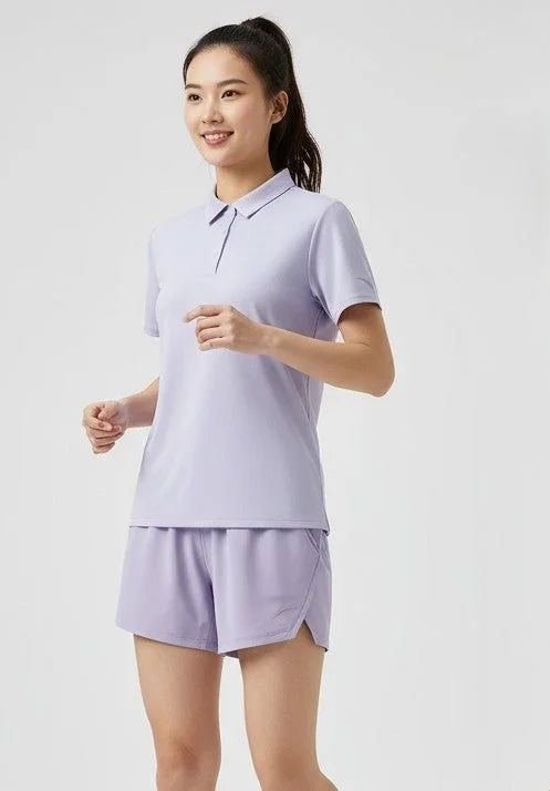 ANTA Regular Fit Workout Training Commute Short Sleeve Polo