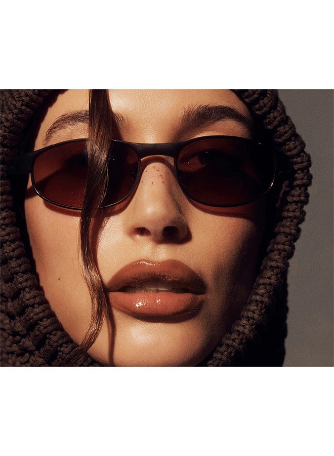 JOVIALITY Peptide Lip Tint, Lip Gloss Lip Balm Moisturizes Lips, Tinted Lipstick, Helps Lock Moisture For Fuller And Softer Lips 10ml (Espresso) - Image 4