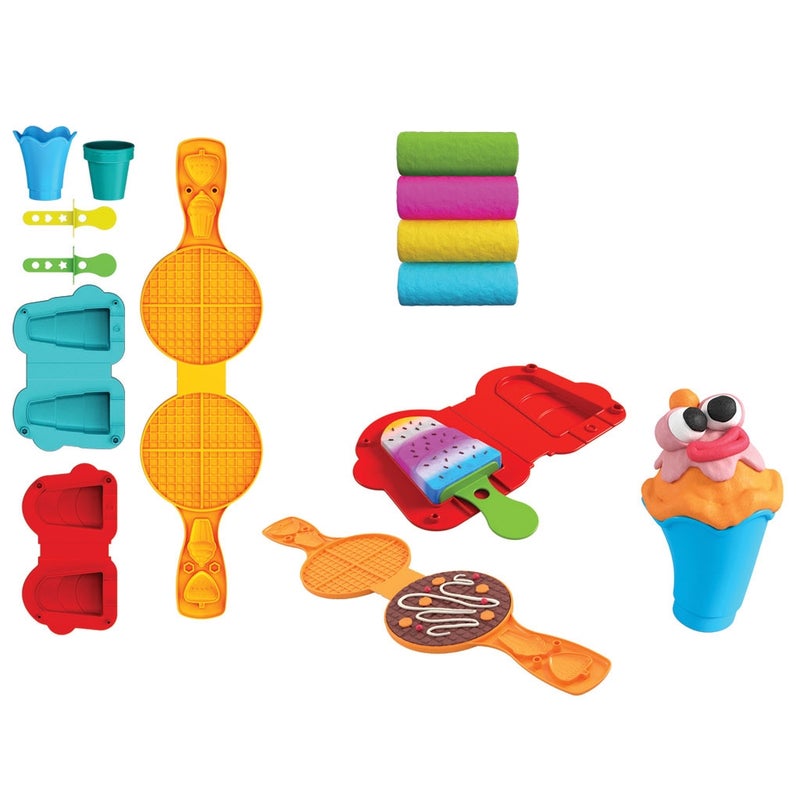 ديدي مجموعة صلصال لبناء الوافل و الايس كريم - 03556 - Image 3