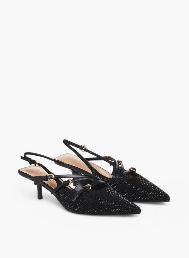 Celeste Women Embellished Pointed Toe Shoes