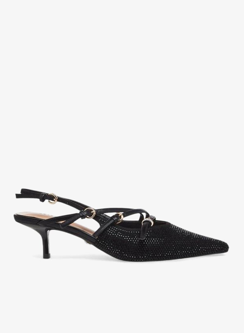 Celeste Women Embellished Pointed Toe Shoes - Image 1