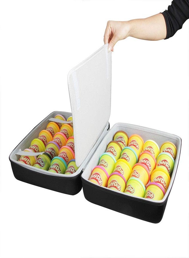 Hermitshell Hard Travel Case for Play-Doh Modeling Compound 40-Pack of Colors 3-Ounce Cans (Only Case) (Black) - Image 3