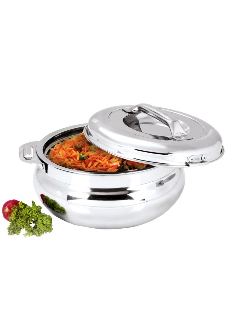 Freshia Insulated Stainless Steel Casserole | Hyundai Treat 800 (660 ml) | Double Wall Insulated Hotpot