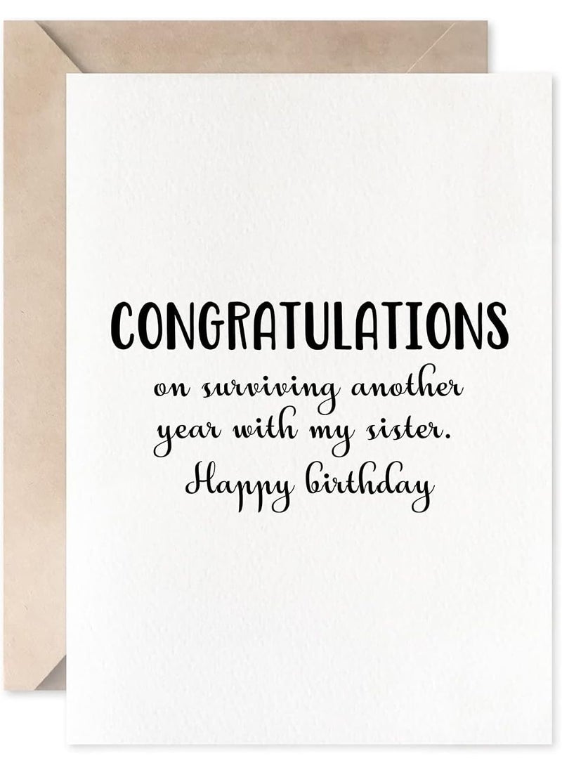 MAGJUCHE MAGJUCHE Brother In Law Birthday Card Funny Joke Card Birthday Gift For Brother In Law  - Image 1