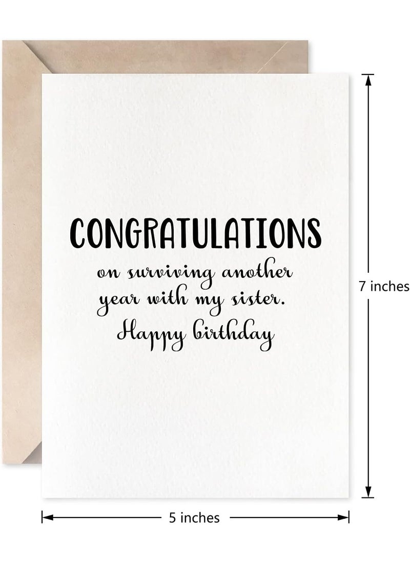 MAGJUCHE MAGJUCHE Brother In Law Birthday Card Funny Joke Card Birthday Gift For Brother In Law  - Image 4
