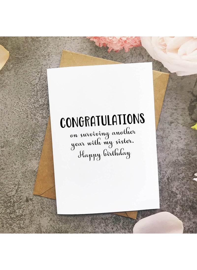 MAGJUCHE MAGJUCHE Brother In Law Birthday Card Funny Joke Card Birthday Gift For Brother In Law  - Image 2
