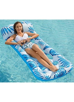 Jasonwell Inflatable Pool Float Lounge Pool Floaties Rafts For Adults Floating Pool Lounger Sun Tanning Floats Cool Water Floaty For Swimming Pool Lake Float Beach Pool Party Toys  - Image 1