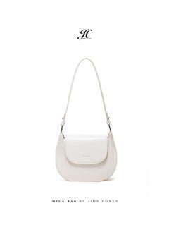 Generic Small, simple, high-end semi-circular saddle bag, light luxury, versatile underarm bag for women, 2025 new messenger bag, messenger bag  - Image 1