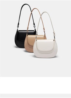 Generic Small, simple, high-end semi-circular saddle bag, light luxury, versatile underarm bag for women, 2025 new messenger bag, messenger bag  - Image 4