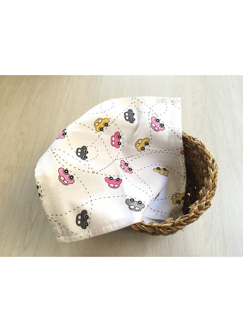 Lief Home Baby Muslin Mouth Diaper (6 Pieces) | 28X28  - Image 2
