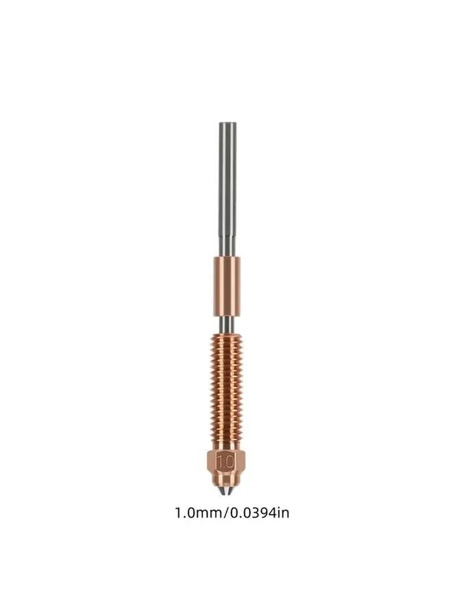 1 0مم طقم فوهة الإطلاق السريع كروم زركونيا نحاسي لطابعة Ender3v3 K1 Max K1C ثلاثية الأبعاد - Image 1