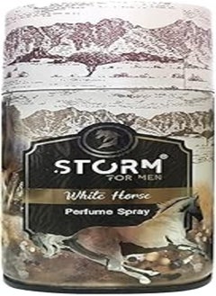 Storm STORM For Men, Made in Turkey, 250ml Perfumed Bodyspray with Long Lasting Luxurious and Exhilarating Fragrance. (White Horse) 