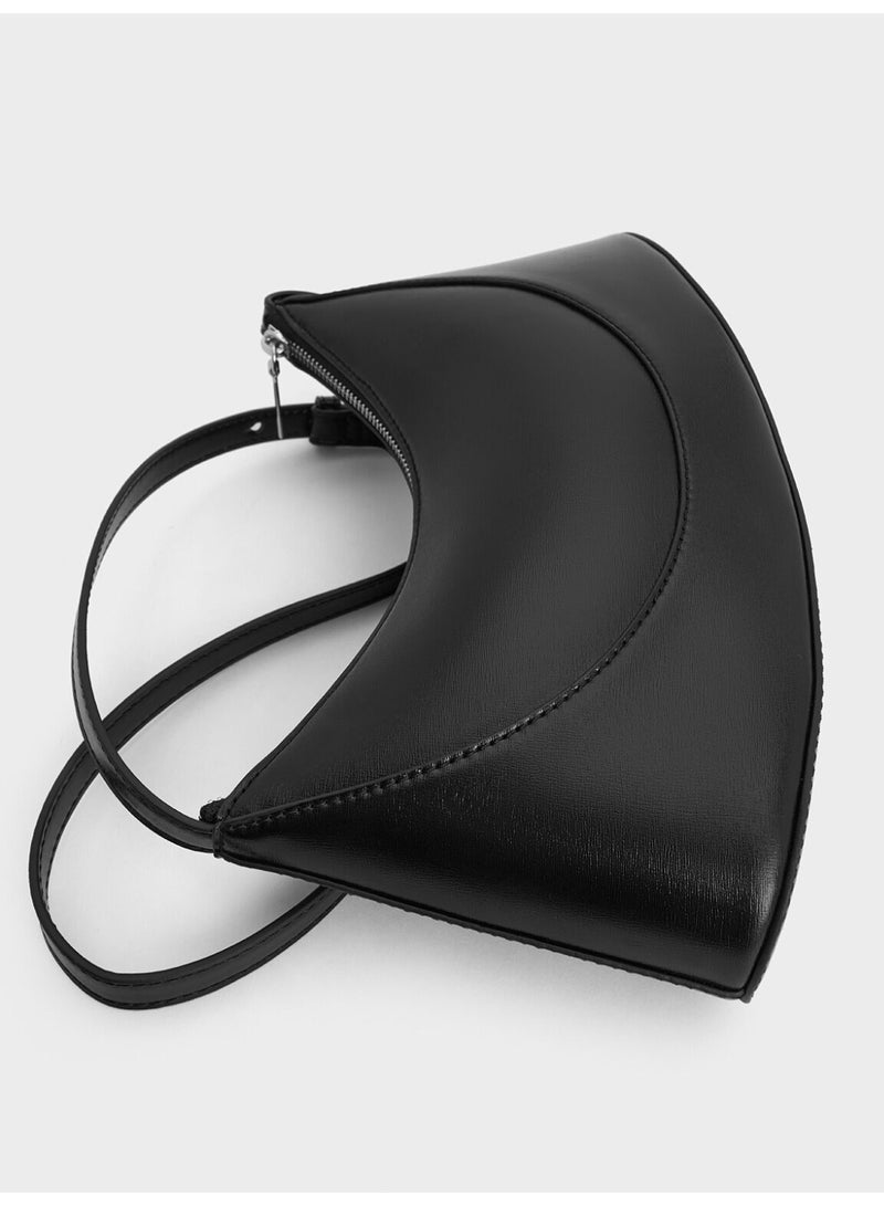 CHARLES & KEITH Sigrid Shoulder Bag & Crossbody Bag - Black - Image 5