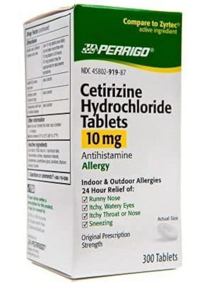 بيريجو أقراص هيدروكلوريد السيتريزين 10 ملغ، 300 قرص - Image 1